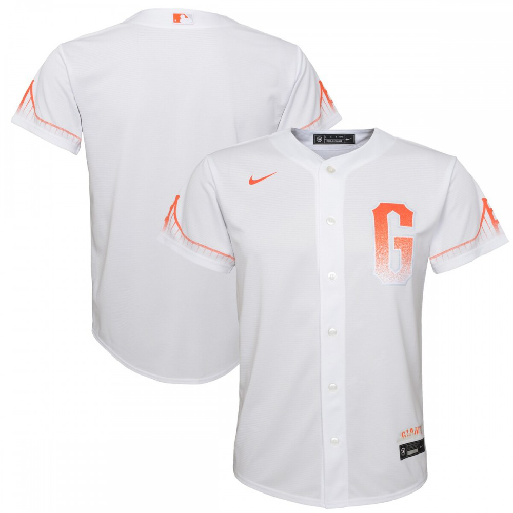 San Francisco Giants Youth City Connect Replica Jersey - White-Pro Kit Vault | Brand New 26/27 Sports Jerseys